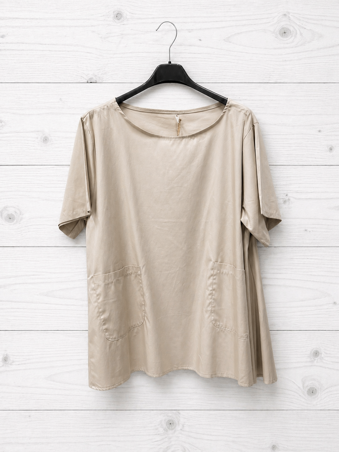 Camicia Viola con tasche