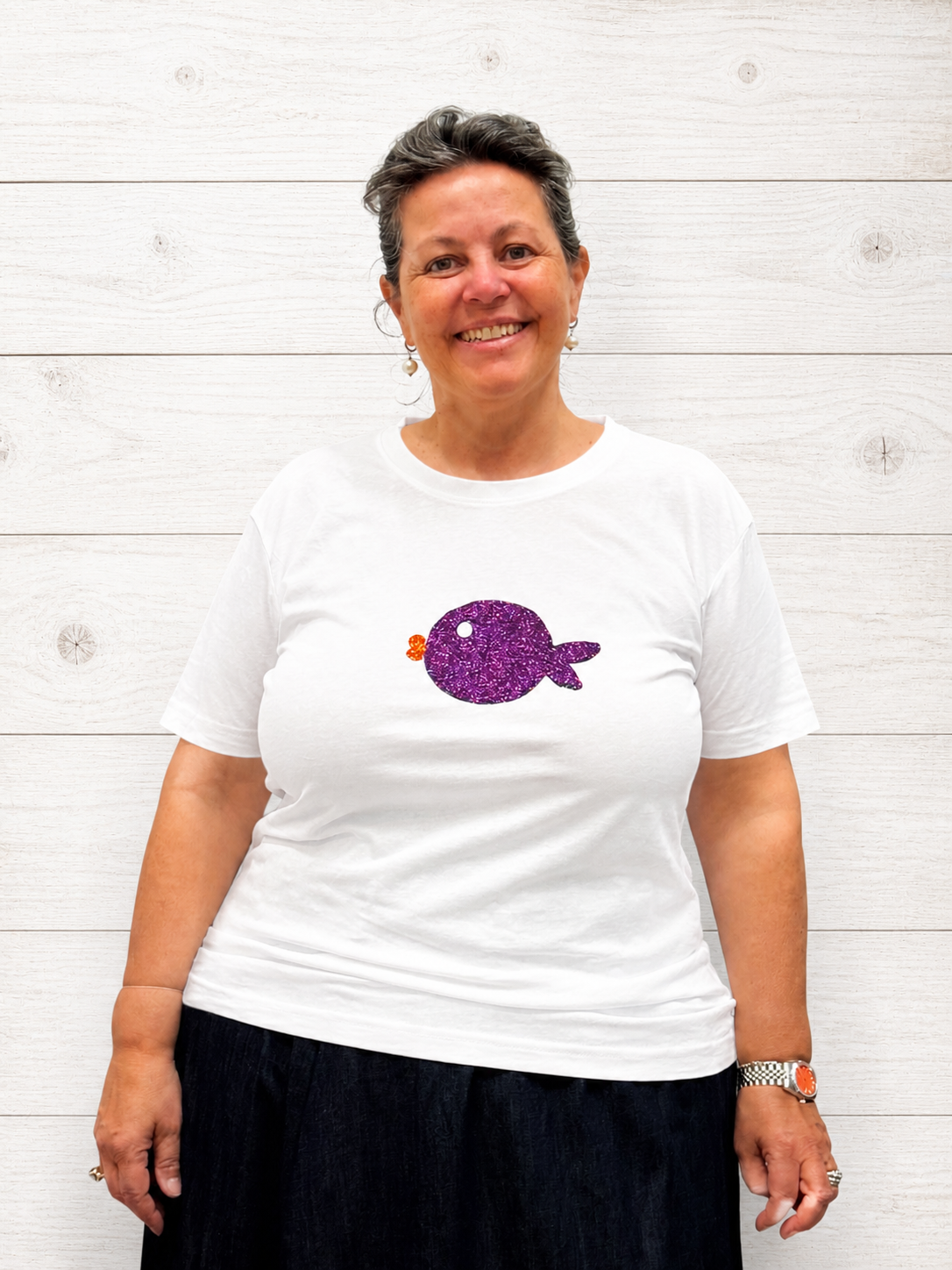 T-shirt Pesce