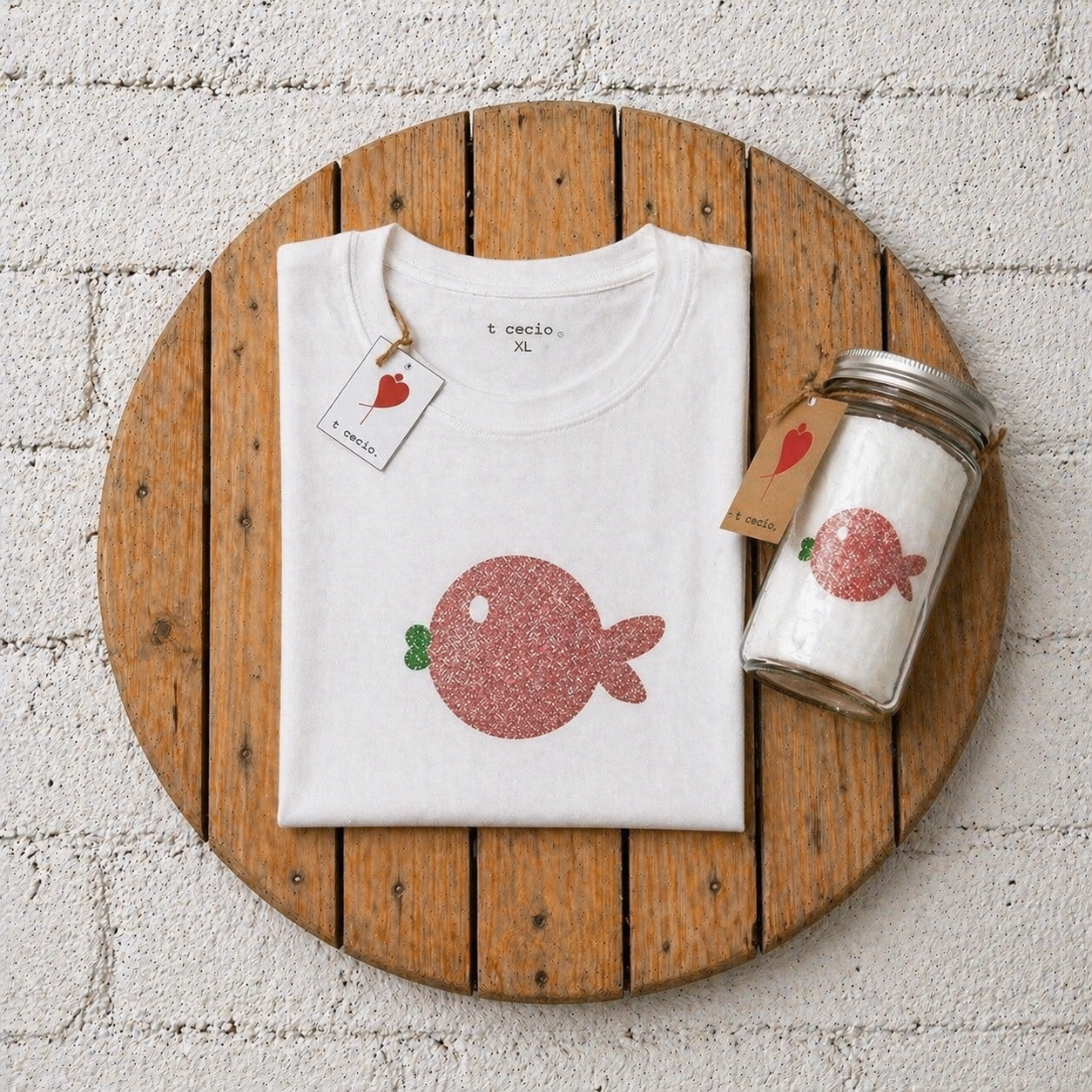 T-shirt Pesce