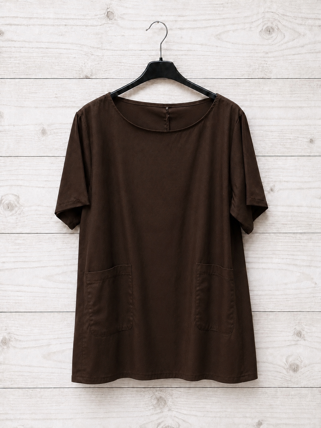 Camicia Viola con tasche
