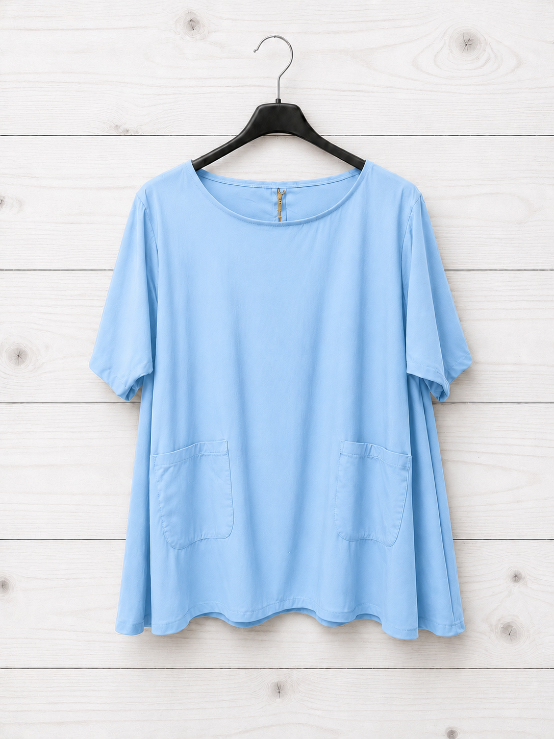Camicia Viola con tasche