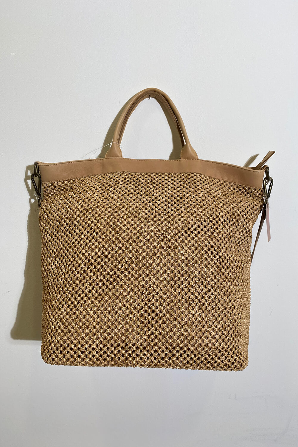 Shopper In Raffia