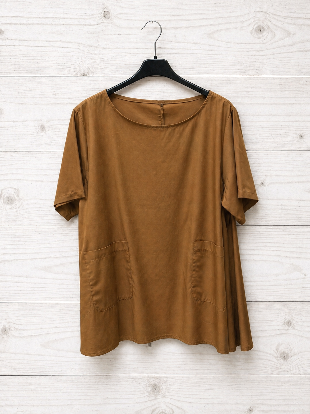 Camicia Viola con tasche