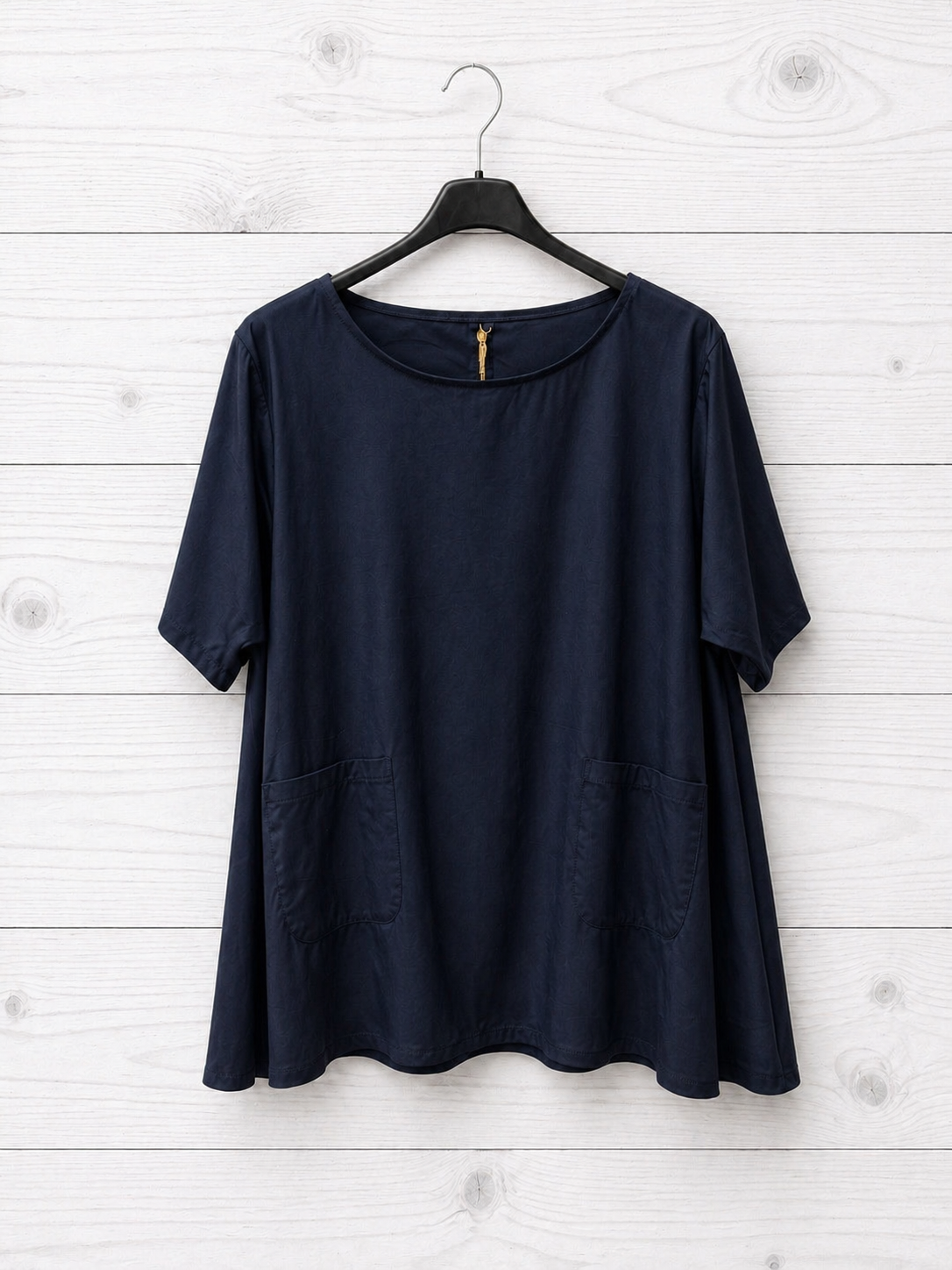 Camicia Viola con tasche