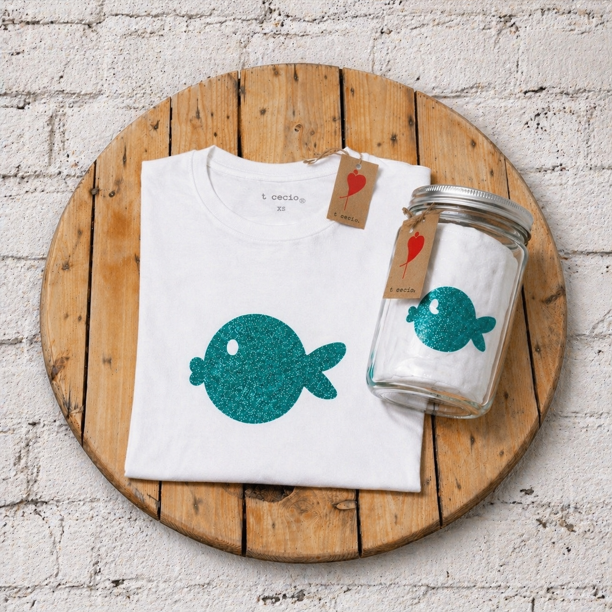 T-shirt Pesce