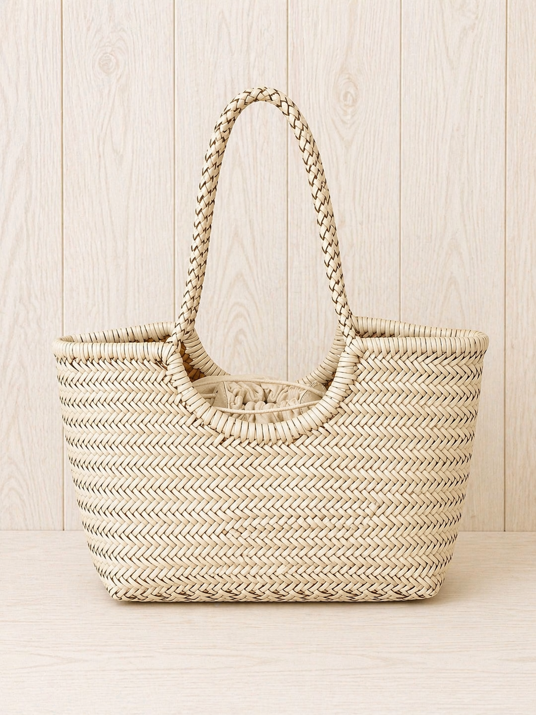 Borsa in intrecciata media