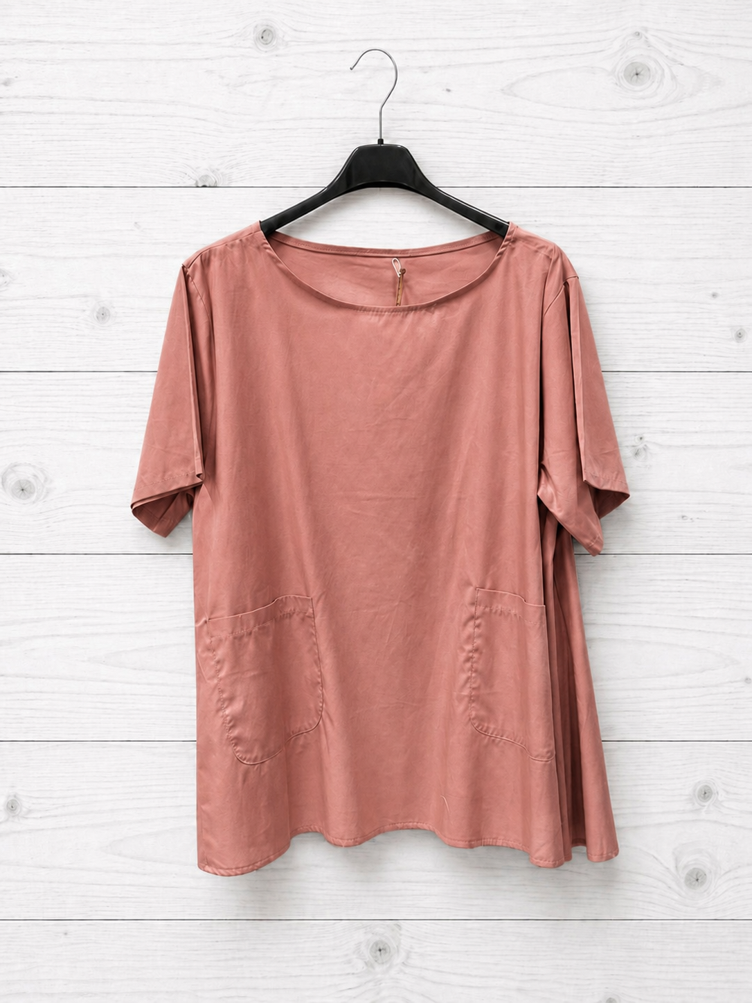 Camicia Viola con tasche